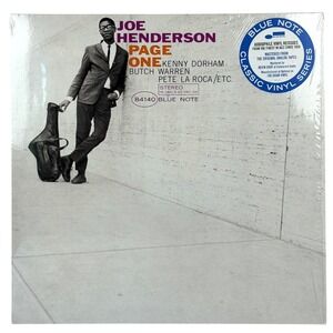 Joe Henderson Page One Blue Note Classic Vinyl Series 180g LP ST-84140 Reissue